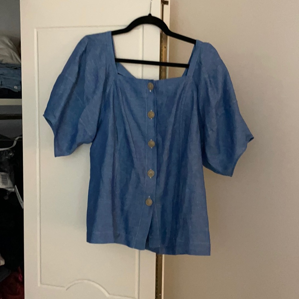 LOFT Square neck top